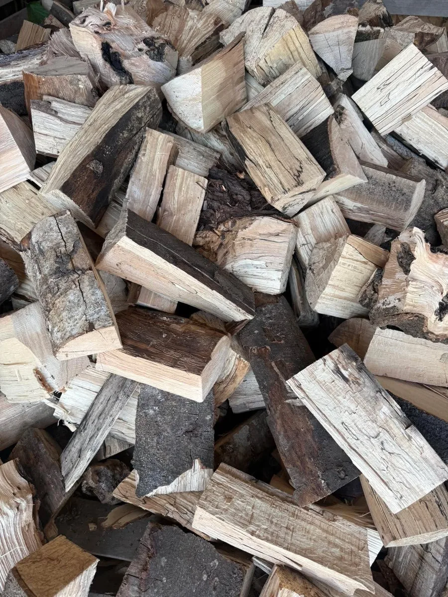 Firewood Stack Ready for Delivery